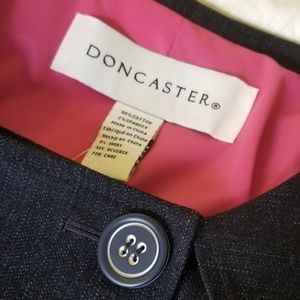 Doncaster Coat Navy Size 10